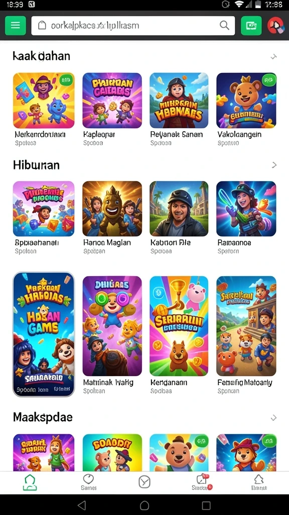 567luck - Tampilan antarmuka yang menawan dan mudah dinavigasi.