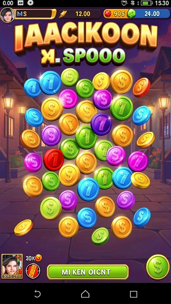 alisanrp - Tampilan utama antarmuka game ALISANRP yang menarik.