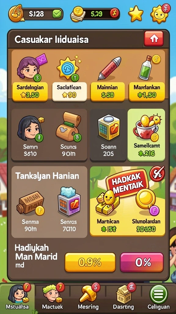 anoboy - Tampilan awal permainan ANOBOY yang memukau dan menarik.