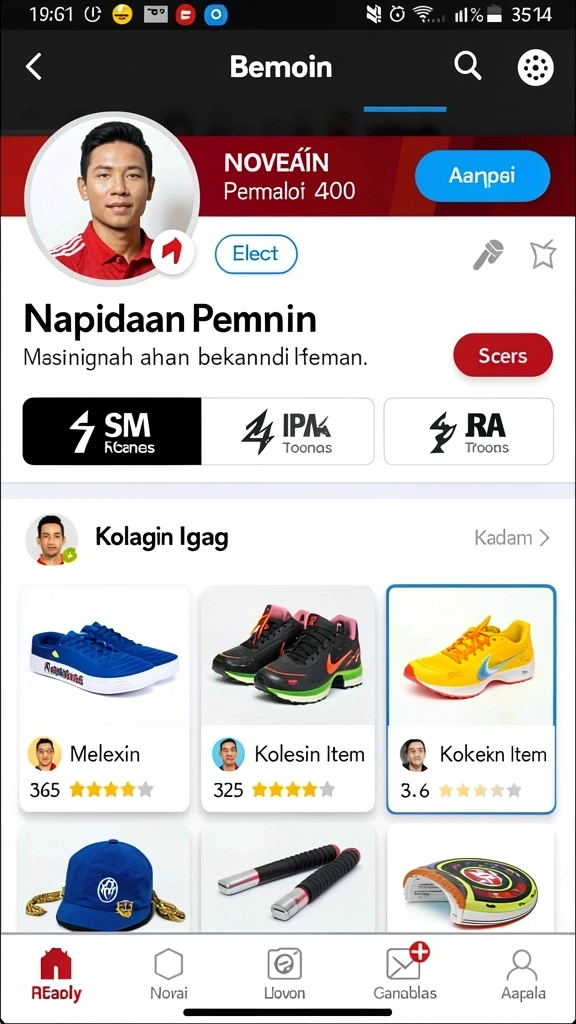 bigcor78 - Tampilan utama aplikasi BIGCOR78 yang menarik.