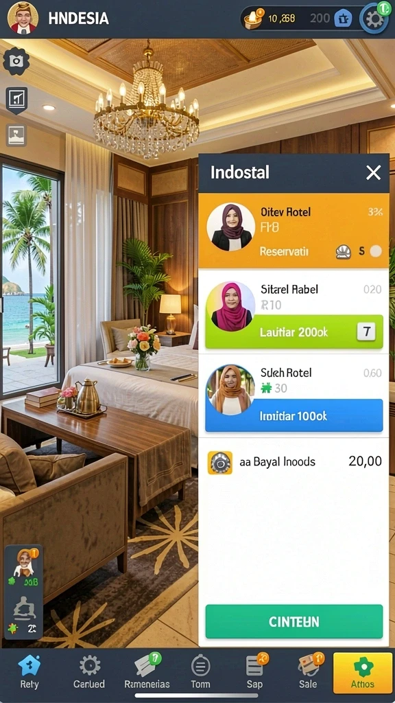 dunia77 - Menampilkan gameplay yang seru dan interaktif.