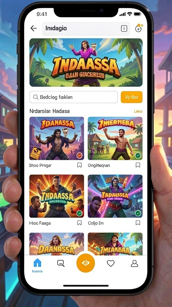 kkrp - Menampilkan karakter unik yang bisa dimainkan.