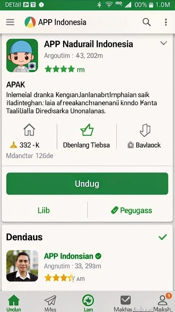 menyala78 - Tampilan antarmuka pengguna yang sederhana dan menarik.