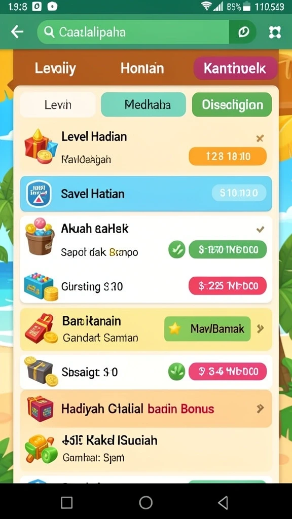 sukses777 - Tampilan antarmuka yang menarik dan user-friendly.