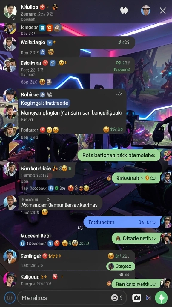 suster123 - Screenshot menampilkan karakter utama dalam suasana gelap.