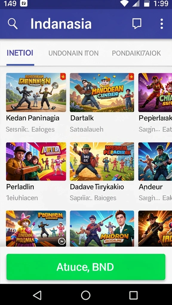 t9999 - Tangkapan layar memperlihatkan karakter utama dalam misi mendebarkan.