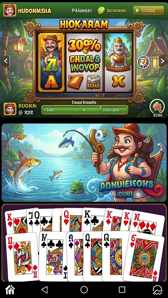 vikingtoto - Tampilan awal permainan yang menarik dan intuitif.
